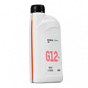 Жидкость охлаждающая низкозамерзающая "Антифриз G12+ -40" (канистра 1 кг) Grass  110331