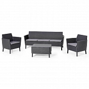 KETER Комплект уличной мебели Salemo 3 Seater Set