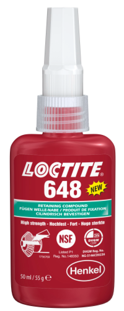 Loctite 648 50 мл Вал-втул.фиксатор высокотемпературный, быстроотверждаемый_0