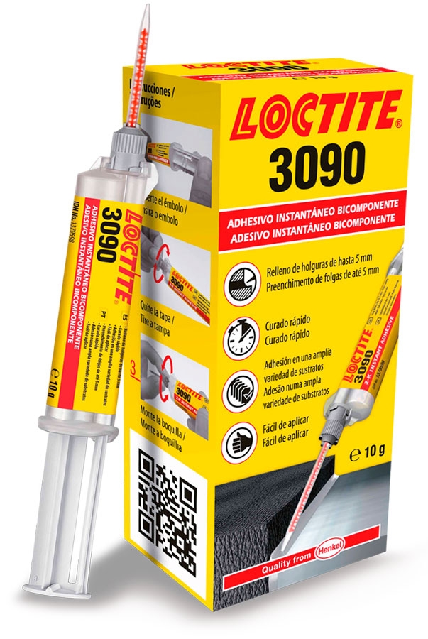 LOCTITE 3090 Моментальный 2-компонентный клей с высокой заполняющей способностью_0