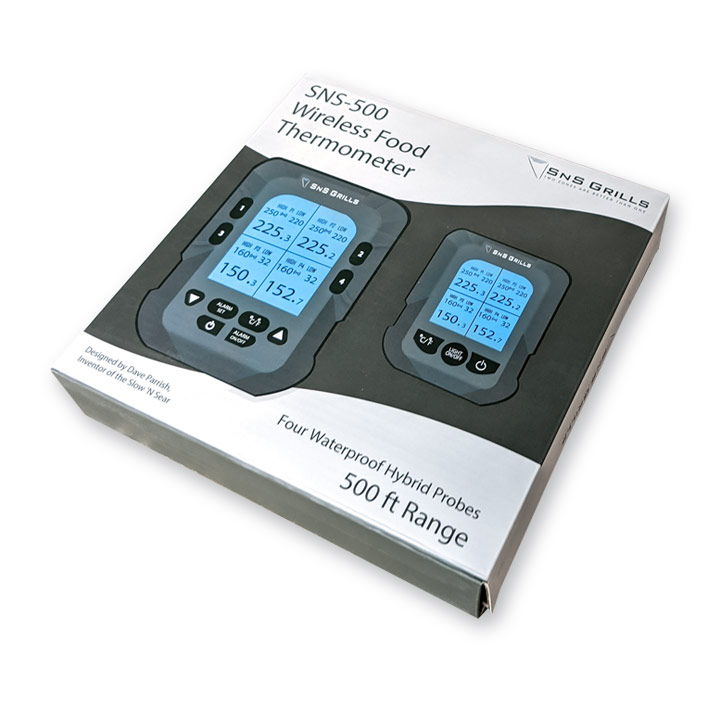 Цифровой термометр для мяса SNS-500, Slow ‘N Sear, беспроводной_2
