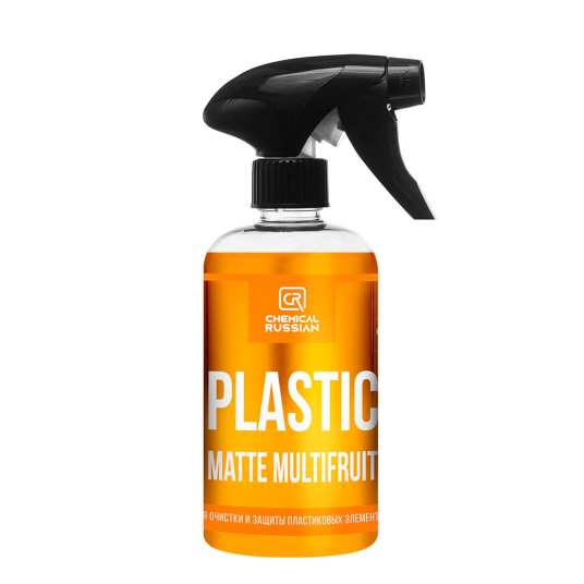 Plastic Matte Multifruit - полироль для очистки и защиты пластиковых элементов интерьера, 500 мл Chemical Russian  CR707_0