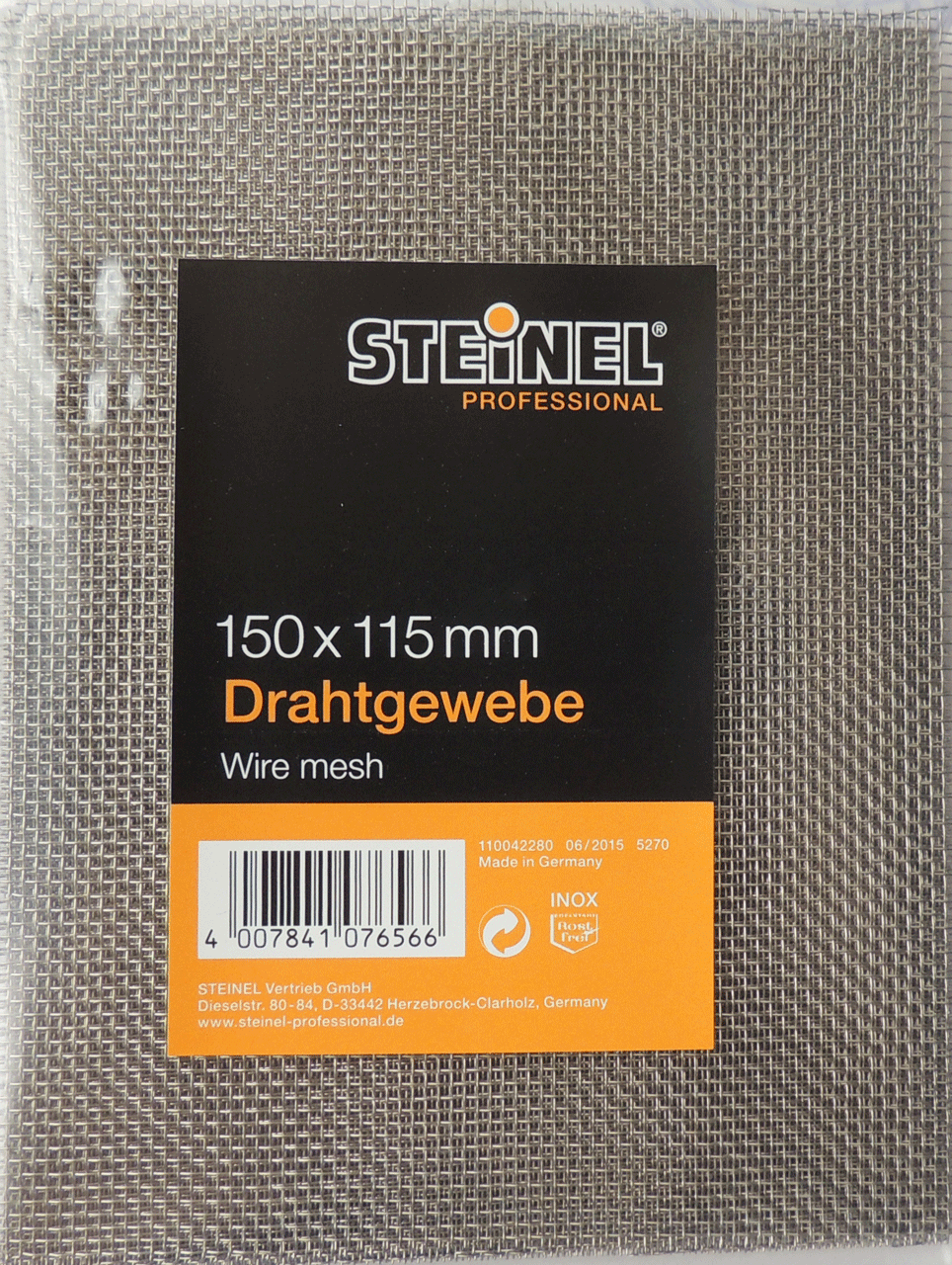 Металлическая сетка для ремонта бамперов (10 шт.)  STEINEL  076566 _0