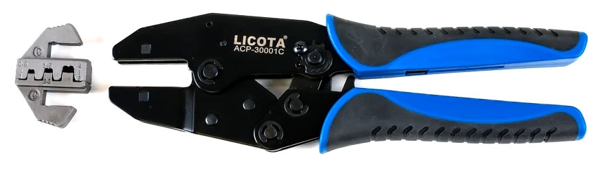 Клещи для обжима ножевых клемм (автомат) Licota  ACP-30001C_3