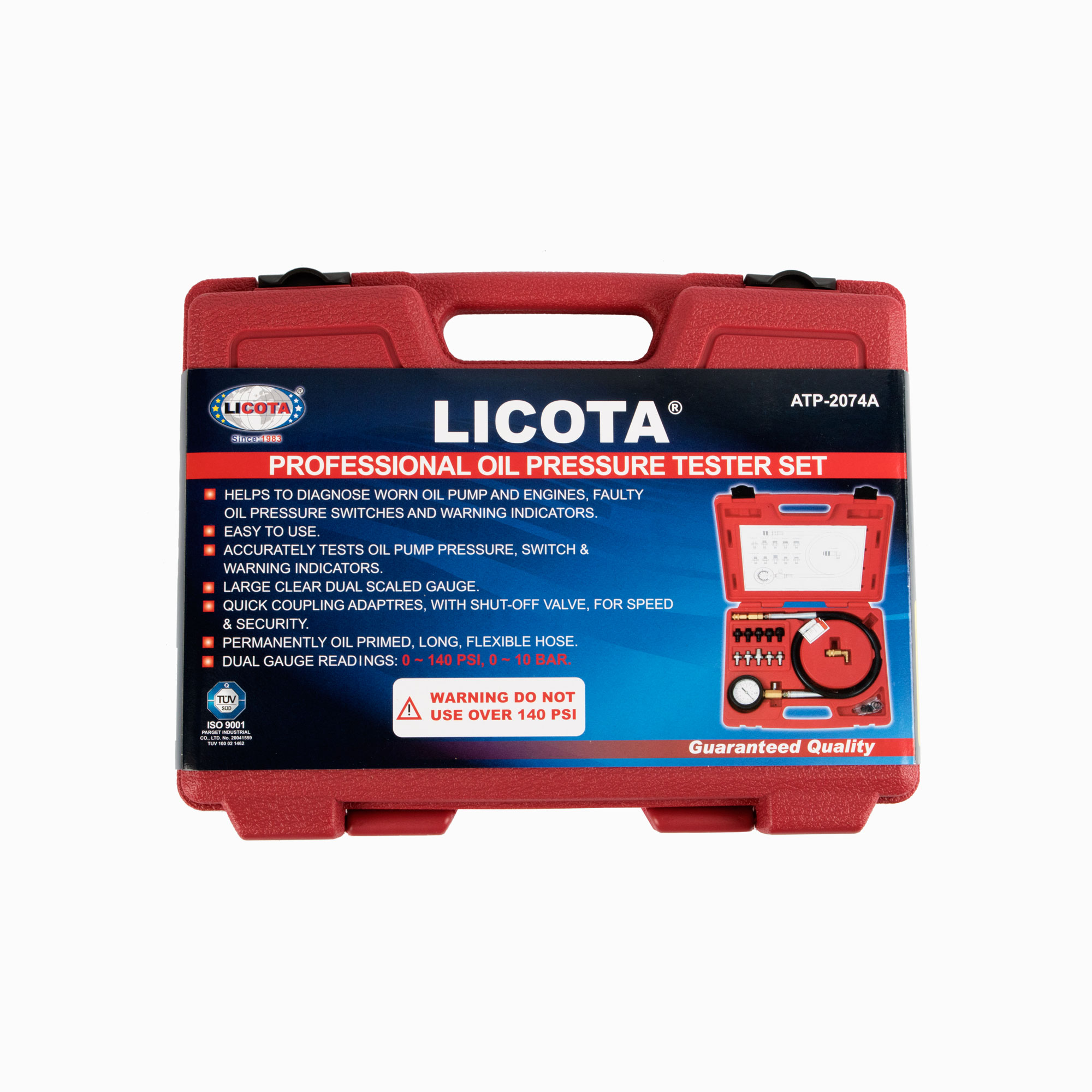Набор для измерения давления масла двигателя Licota  ATP-2074A_2