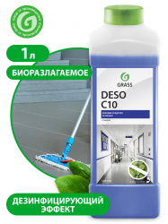 Deso C10 Средство для чистки и дезинфекции  1 л GRASS_0