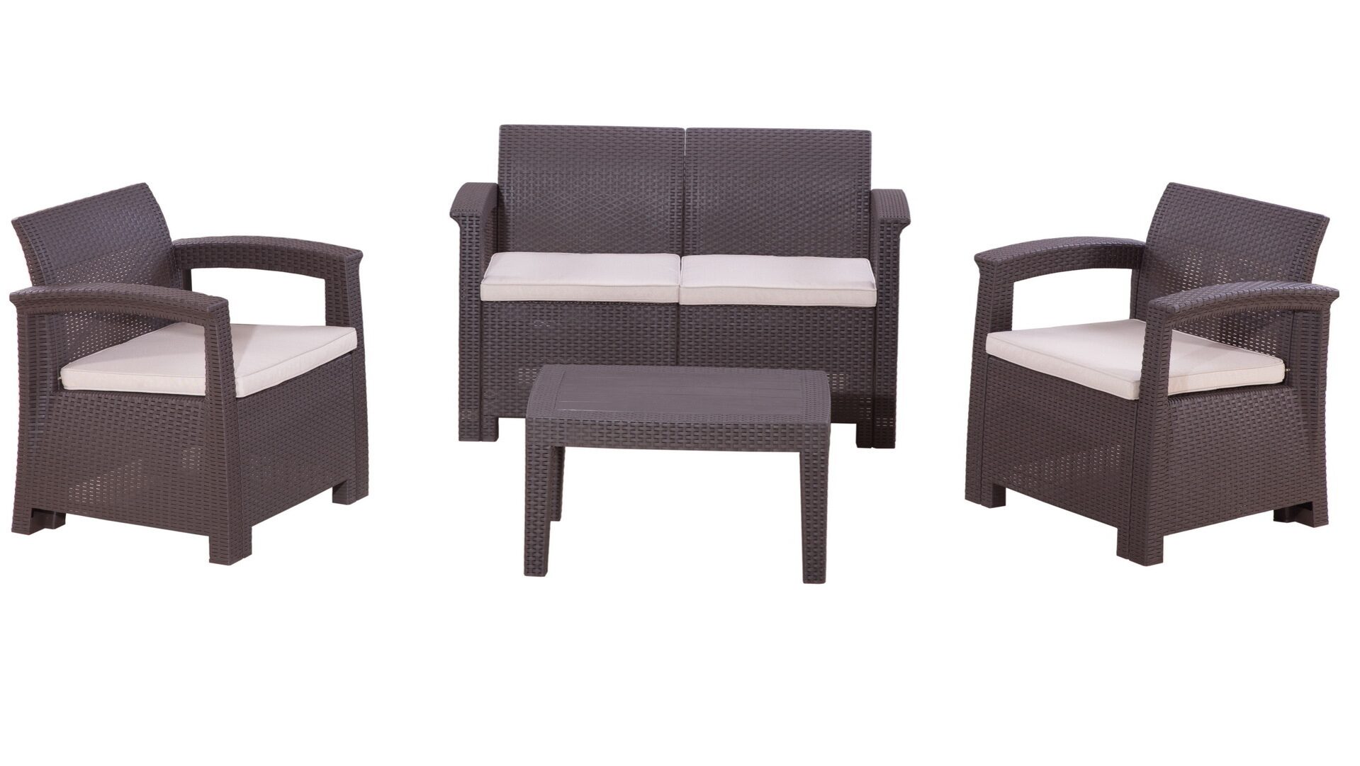 Комплект мебели B:rattan Rattan Comfort 4, венге_0