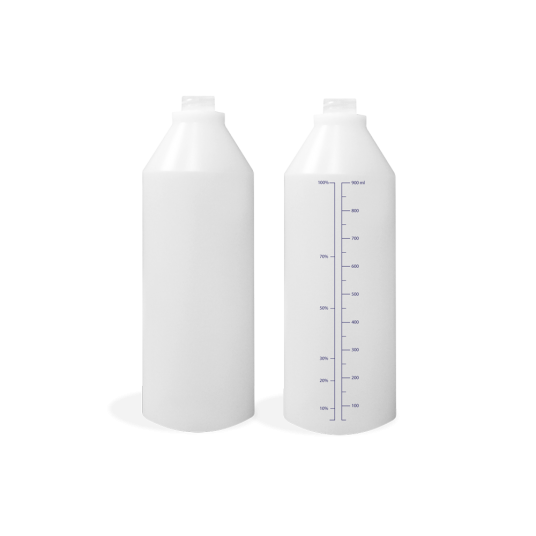 Бутылка пластиковая 1л., прозрачная с градуировкой Grass  PB1_0