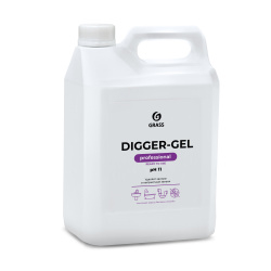 Digger-Gel Средство щелочное для прочистки канализационных труб 5,3 кг GRASS_0