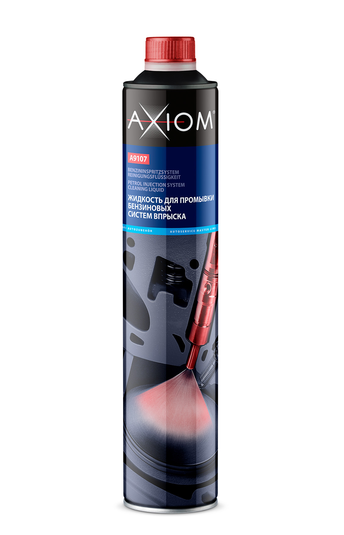 Жидкость для промывки бензиновых систем впрыска 1000 мл Axiom  A9107_0