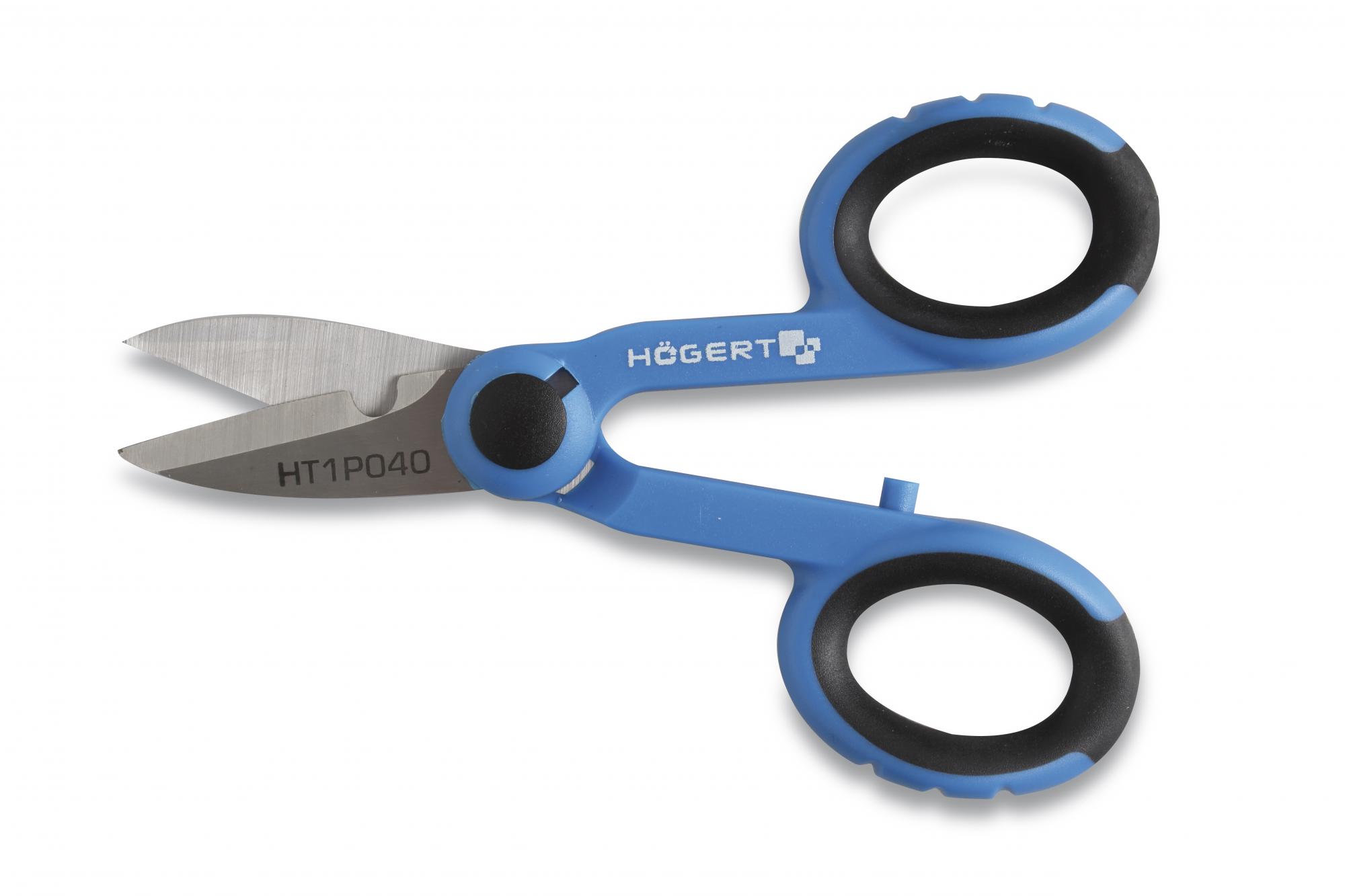 Ножницы электрика усиленные для проводов Högert  HT1P040_0