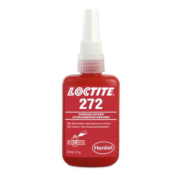Loctite 272 Резьбовой фиксатор высокой прочности, высокотемпературный 50 мл_0