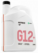 Жидкость охлаждающая низкозамерзающая "Антифриз G12+ -40" (канистра 5 кг) Grass  110362